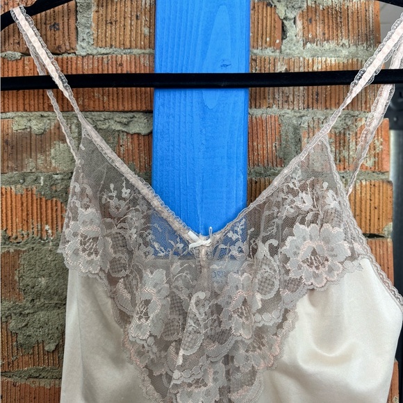 Vintage Pastel Pink Lorraine Slip Dress - Picture 3 of 8